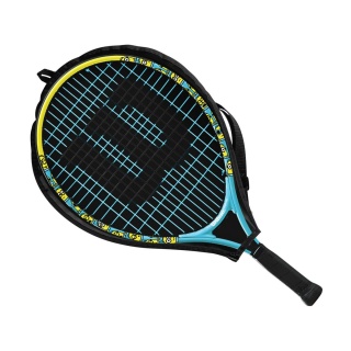 Wilson Kinder-Tennisschläger Minions 2.0 19in (2-4 Jahre) blau - besaitet -